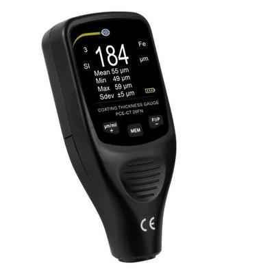 PCE Instruments Materialdickenmessgerät PCE-CT 26FN | 0 ... 1250 µm | Genauigkeit: ±(3 % + 2 µm) oder ±(3 % + 0,1 mils)