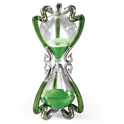 The Noble Collection - Harry Potter Professor Slughorn Sanduhr NN7389 – Filmreplik mit grünem Sand