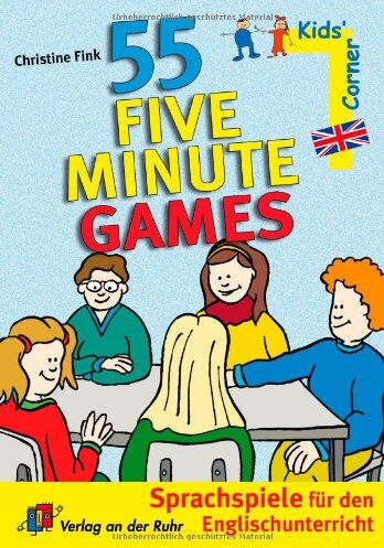 Christine Fink - 55 Five-Minute Games: Sprachspiele für den Englischunterricht. Klasse 1 - 6 - Preis vom 10.10.2026 11:48:34 h