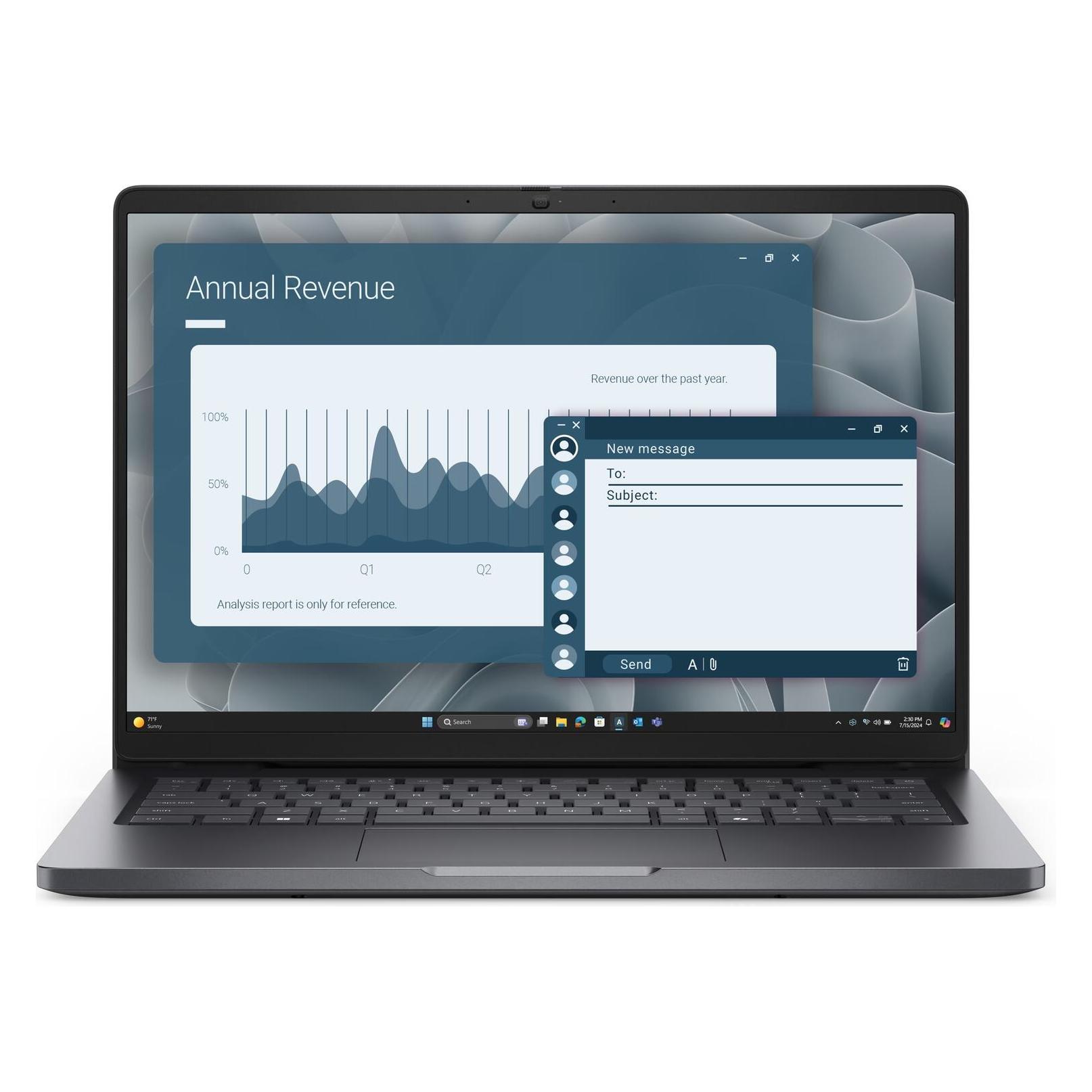 Dell Pro 14 PC14255 (14", 512 GB, 16 GB, DE, AMD Ryzen AI 7 350) (5G8FC)