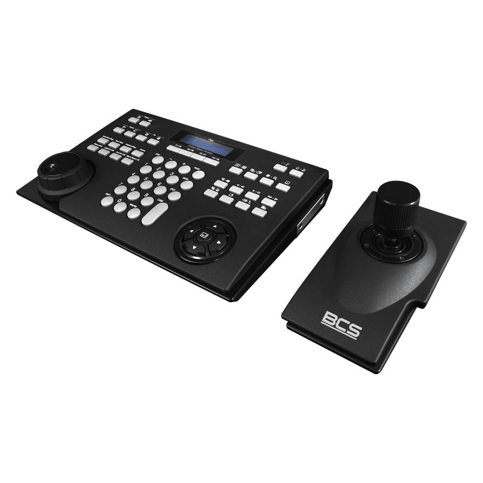 BCS Klawiatura sieciowa do monitoringu z wyświetlaczem LCD BCS-U-KN (Eng. Int., Kabelgebunden) (BCS-U-KN)