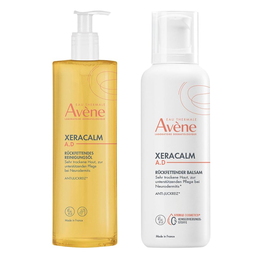 Avène XeraCalm A.D Balsam + Avene Xeracalm A.d Reinigungsöl 08105103