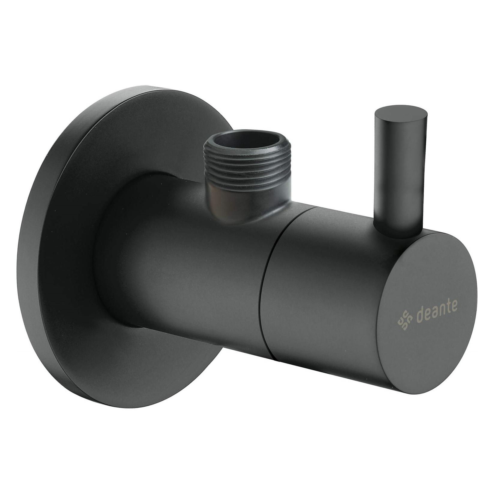 Deante Zawór kątowy z głowicą ceramiczną 1/2" - 3/8" - okrągły (VFA N62R)