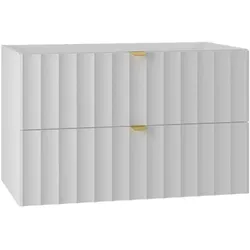 WASCHTISCHUNTERSCHRANK 80cm Lexa Weiß