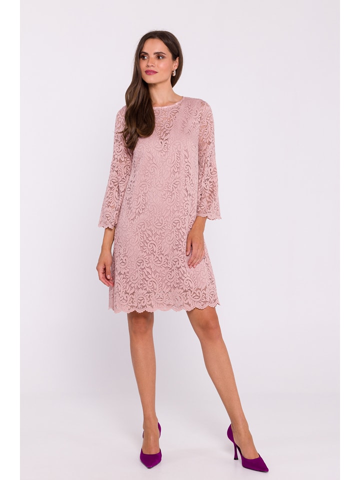 Stylove Kleid in Rosa - M