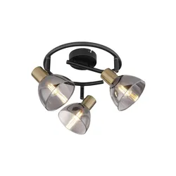 Globo Lighting Strahler   , schwarz , Maße (cm): H: 17,5  Ø: 25