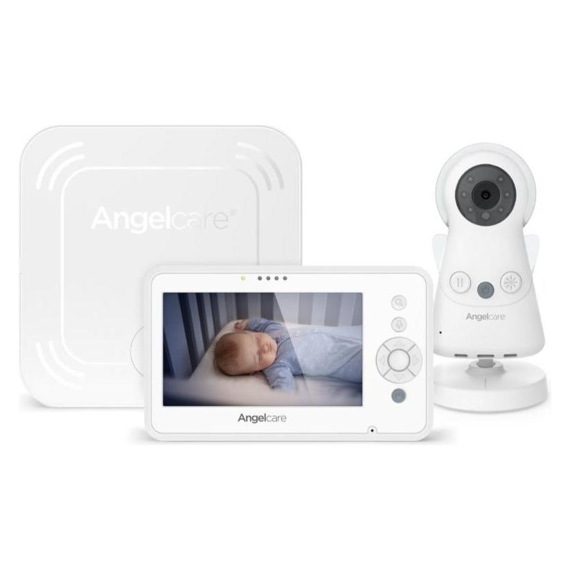 Angelcare AC25 Bewegungsmonitor mit Video-Babyfon (Babyphone mit Kamera, 150 m) (56514146)