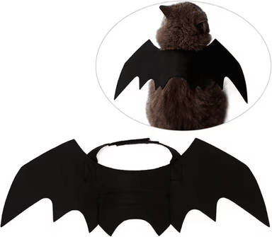 Inspire Curations BatBuddy Pet Bat Wings Costume Cute Halloween Cosplay Harness For Cats & Dogs BatBuddy Pet Bat Wings Costume Cute Halloween Cosplay Harness For Cats & Dogs