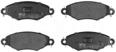 MEYLE 025 219 8018 Brake pad set