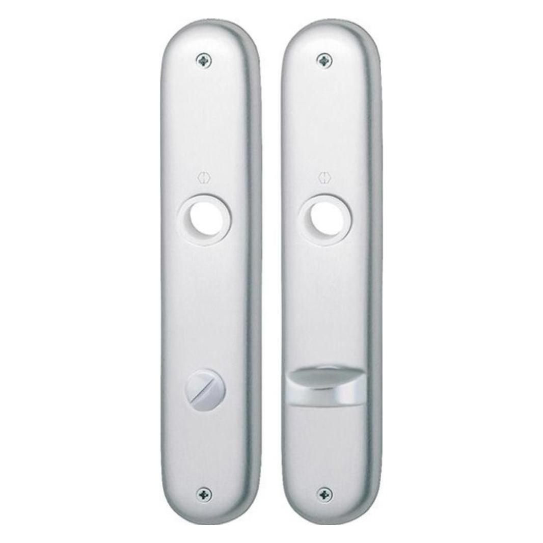 Hoppe Langschildpaar 273P F1 / naturfarbig F1 SK/OL 78 mm (Türschildgarnitur) (2800423)