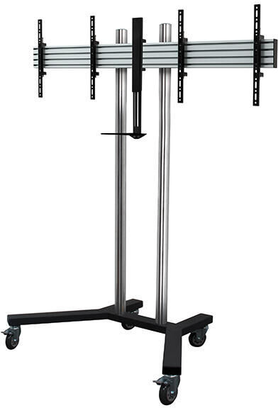 Suporte de Chão TV Twin B-Tech BT8511 (PRETO)