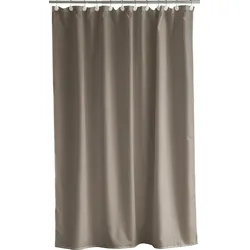 Comfort Duschvorhang 180 x 220 cm taupe recycelt