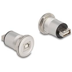 USB 2.0 Typ-A zu Typ-B Einbaubuchse Aluminium 88194 88194 Delock Inhalt: 1 St.