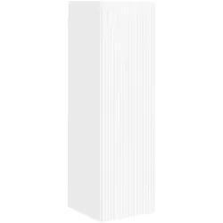 Helloshop26 - Moderne minimalistische wandmontierte TV-Möbel 30 x 31 x 100 cm mit praktischem Stauraum aus Holzwerkstoff weiß
