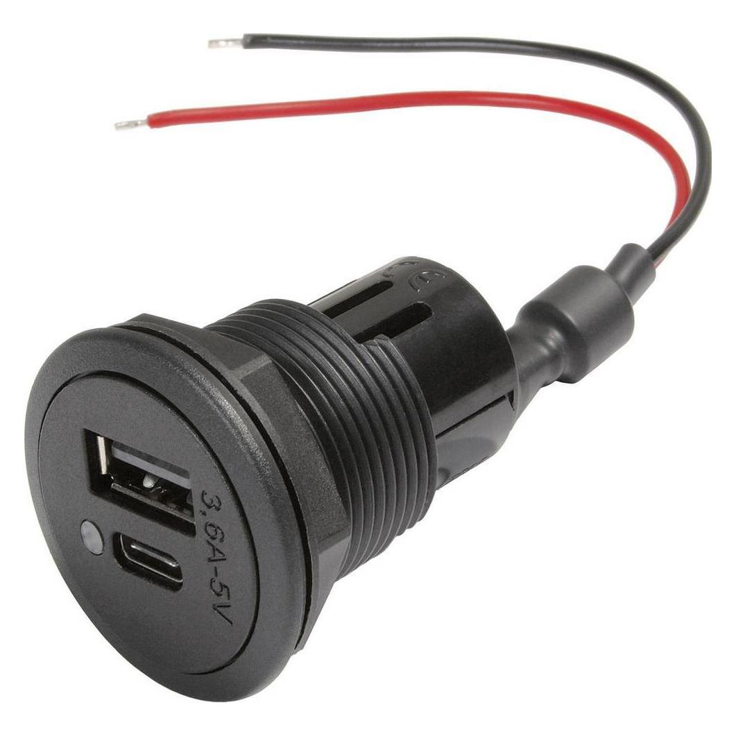 ProCar Power USB-C/A Doppelsteckdose (67341000)
