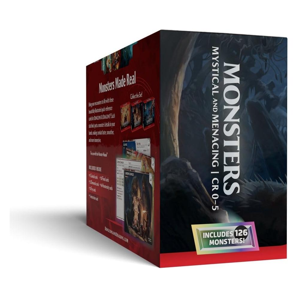 Wizards Dungeons & Dragons RPG Referenzkarten: Monster (Mystisch und Bedrohlich) *Englische Version* (Englisch) (WOTCD60420000)