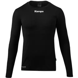 Kempa, Unisex, Funktionsshirt, Baselayer Attitude (3XL), Schwarz