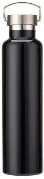 Uplift Essentials Stainless Steel Vacuum Insulated Sport Bottle black 750ml