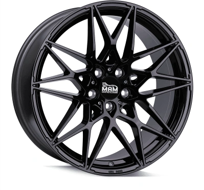 MAM Wheels B2n Palladium Front Polish 8.5x19 ET 45 5/112 Alufelge Grau