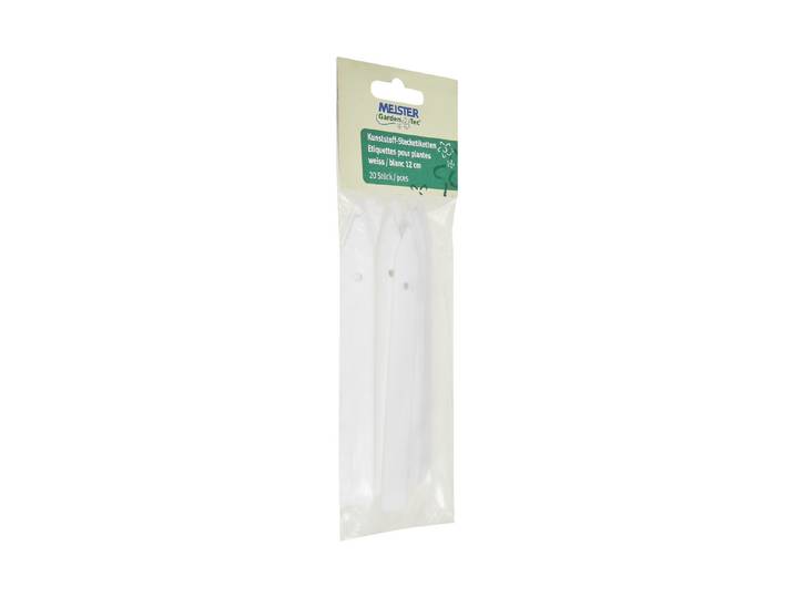 Stecketiketten Weiss 12 × 7 cm 20 Stück