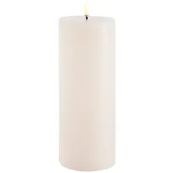 Uyuni LED Stumpenkerze 7,8x20cm Vanilla
