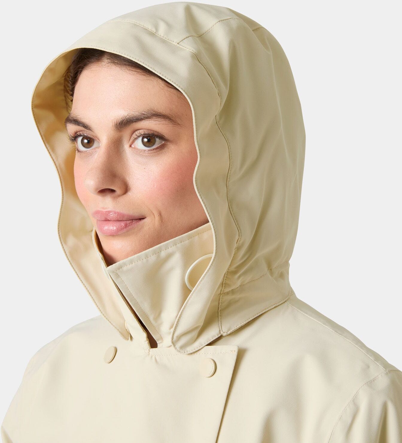 Helly Hansen Women's Avenue Short Trench - White/Cream - XL