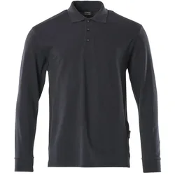 MASCOT Herren Manila Polo-Shirt, Langarm CROSSOVER Graphitblau Graphitblau XXL - 50206-857-A88-XXL - Graphitblau