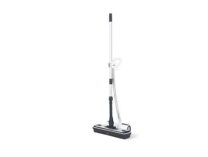 Dampfbesen POLTI Moppy Weiss , grau (grau, silberfarben), H:125cm, Mehrzwecksauger, Dampfbesen