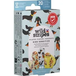 WILD STRIPES Pflaster Kids sensitiv Animal Fun 20 St