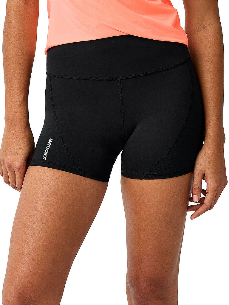 BROOKS Damen Laufshorts Dash Cooling schwarz   S W