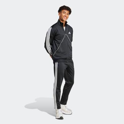 Trainingsanzug ADIDAS SPORTSWEAR "SPORTSWEAR TRICOT TIRO-INSPIRED", Herren, Gr. XL, schwarz, Obermaterial: 100% Polyester, Sportanzüge Trainingsanzug, Trikot Tracksuit