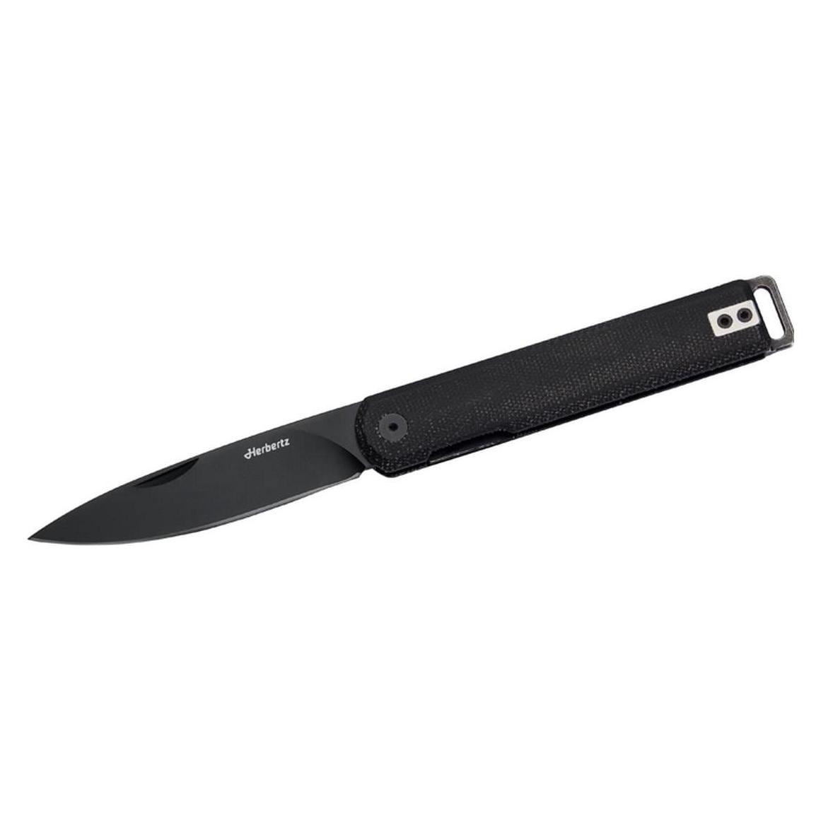 Herbertz Taschenmesser Liner Lock schwarze Klinge, G10 (9.30 cm) (10001081)