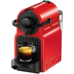 Krups Kapselmaschine Ruby Red XN1005 Inissia, red Nespresso