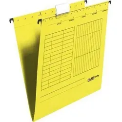 Falken Hängemappe 11287786 seitlich offen gelb 5 St./Pack.
