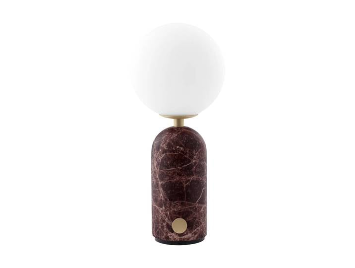 Globen Lighting Torrano Tischleuchte portabel Rosso Levanto