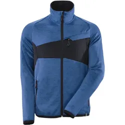 Fleecejacke "ACCELERATE" - 4XL - azurblau/schwarzblau