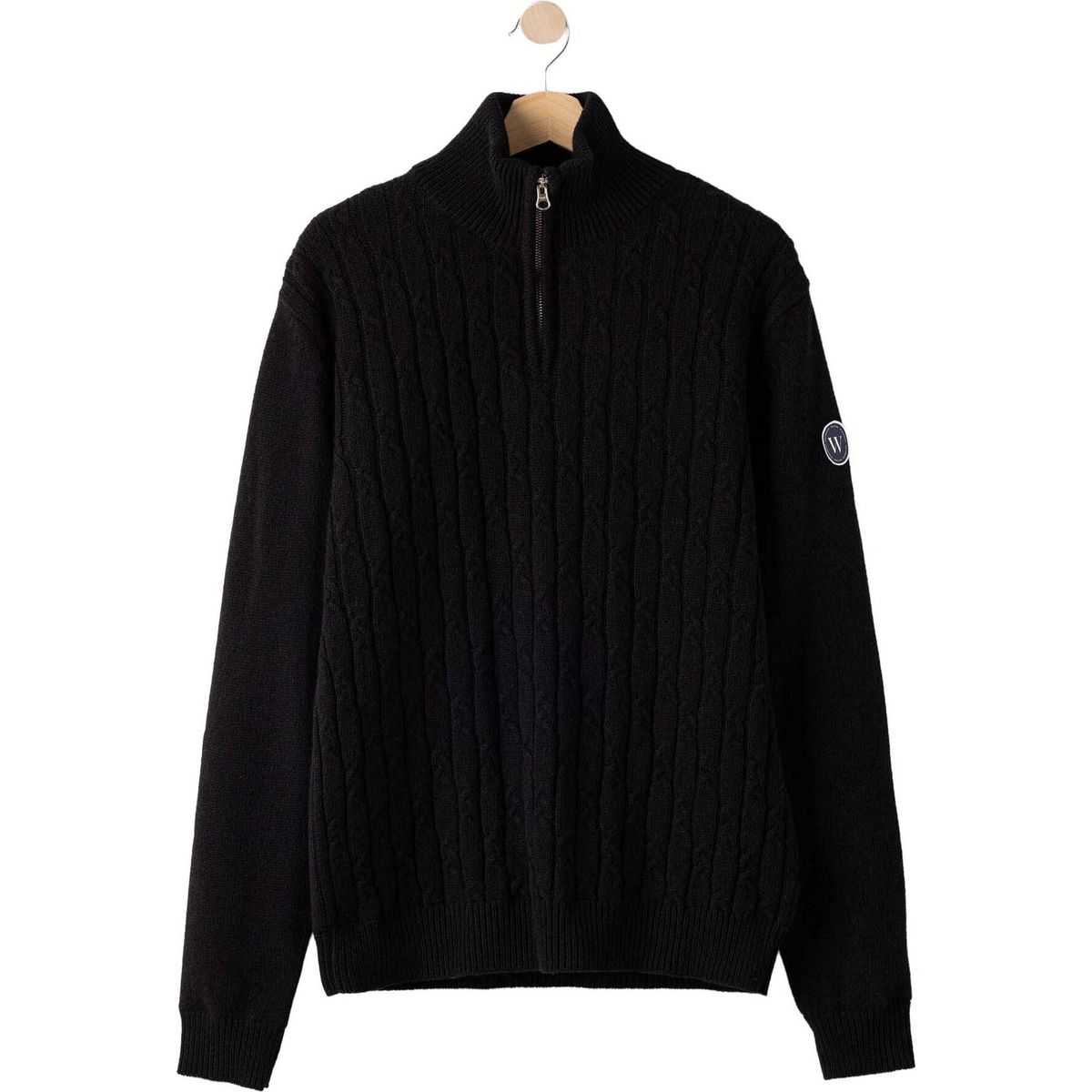 Holebrook Alvin T-neck WP black (999) L H61402-999-L