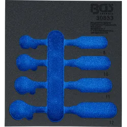 BGS Werkstattwageneinlage 1/6 | leer | für Art. 30833