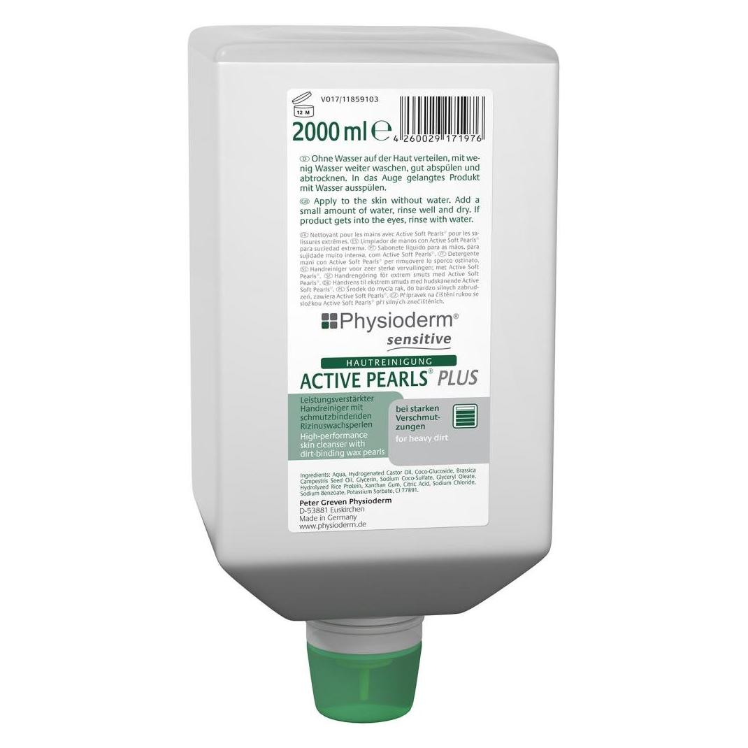 Physioderm ACTIVE PEARLS PLUS Handreiniger 2,0 l (Flüssigseife, 2000 ml) (13757005)