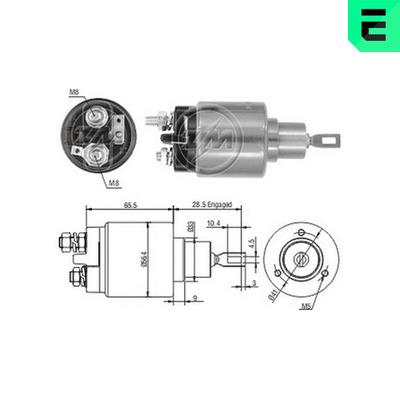 Era Magnetschalter, Starter [Hersteller-Nr. ZM2573] für VW
