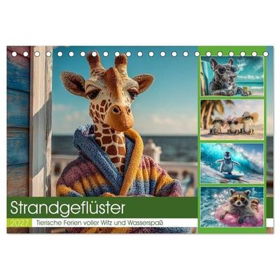 Strandgeflüster (Tischkalender 2027 DIN A5 quer), CALVENDO Monatskalender