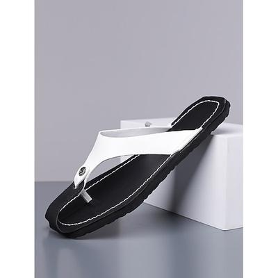 Herren-Sandalen aus Kunstleder – vielseitig, stylisch und bequem für Pool und Resort-Abenteuer