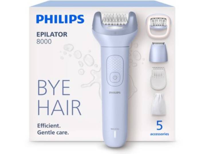 Philips - Epilateur Électrique Bre711/00 Série 8000