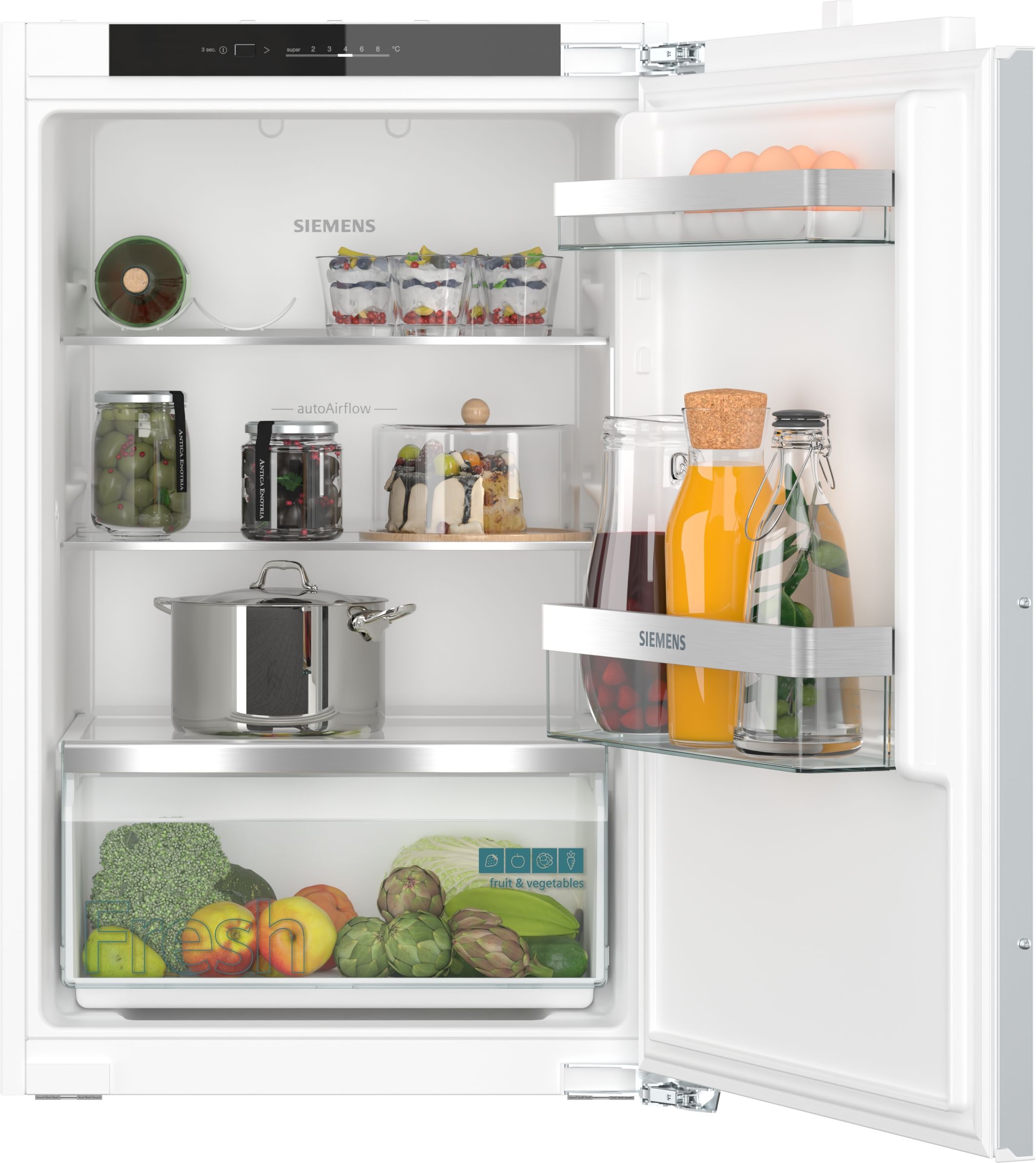 Siemens iQ300 KI21RVFE0 136 l 88 cm Einbaukühlschrank EEK: E 92 kWh Jahr