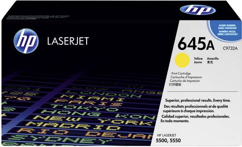 HP Toner 645A Original Gelb 12000 Seiten C9732A
