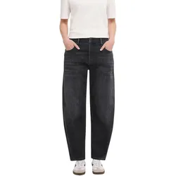 MAC Jeans Danni mit Barrel Fit in Schwarz-D40