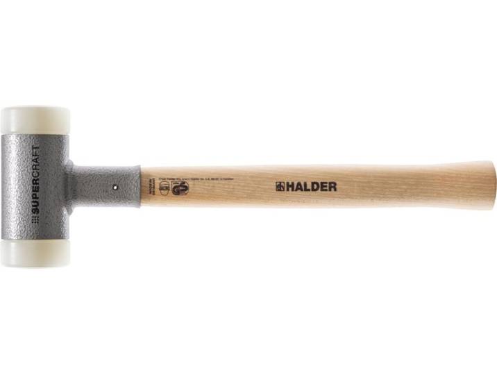 Halder Marteau de protection 300g Longueur totale 305mm Diamètre de la tête 25mm sans rebond - 3366025