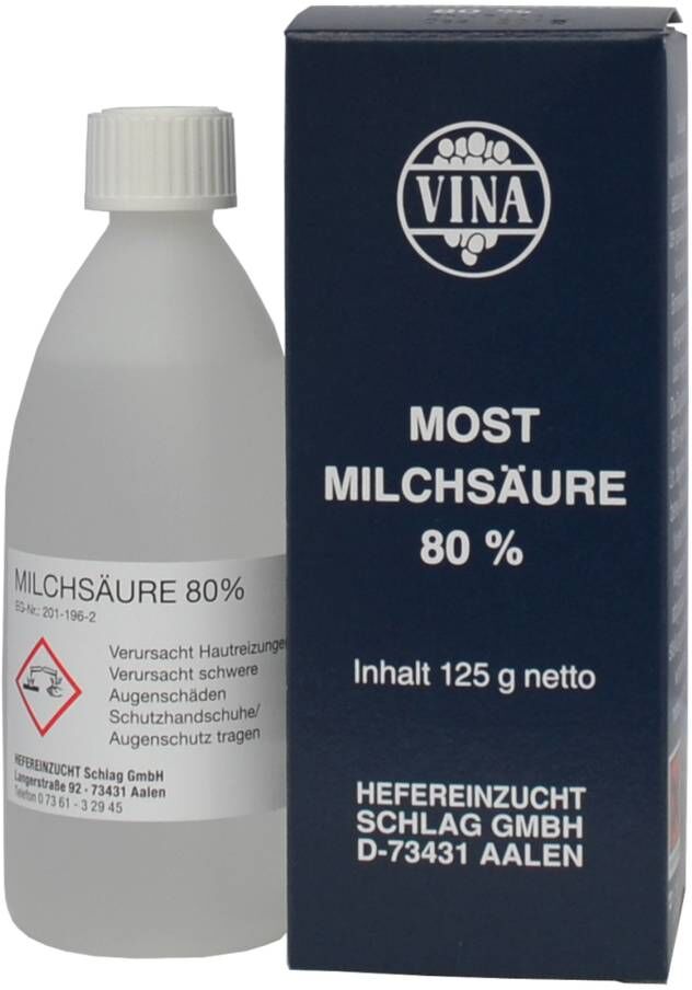 Vina Most Milchsäure 80% 125g
