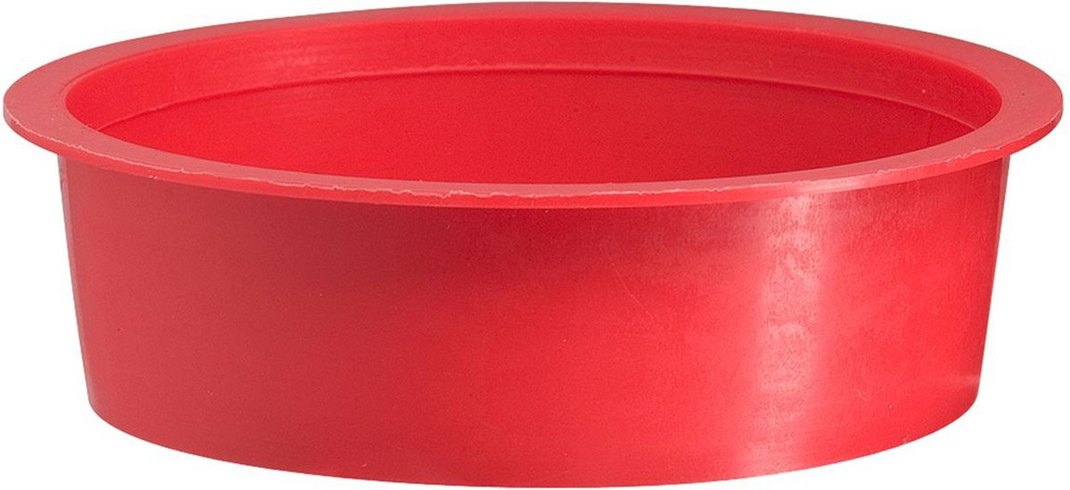 Specie-deksel PVC 40mm Rood