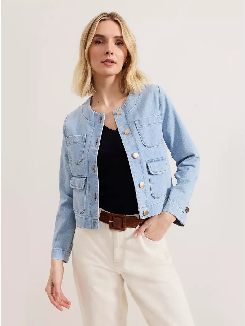 Phase Eight - Jacke, für Damen, Blau Größe 36